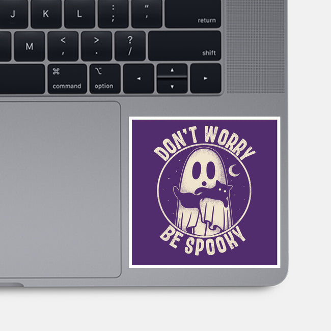 Be Spooky-None-Glossy-Sticker-turborat14