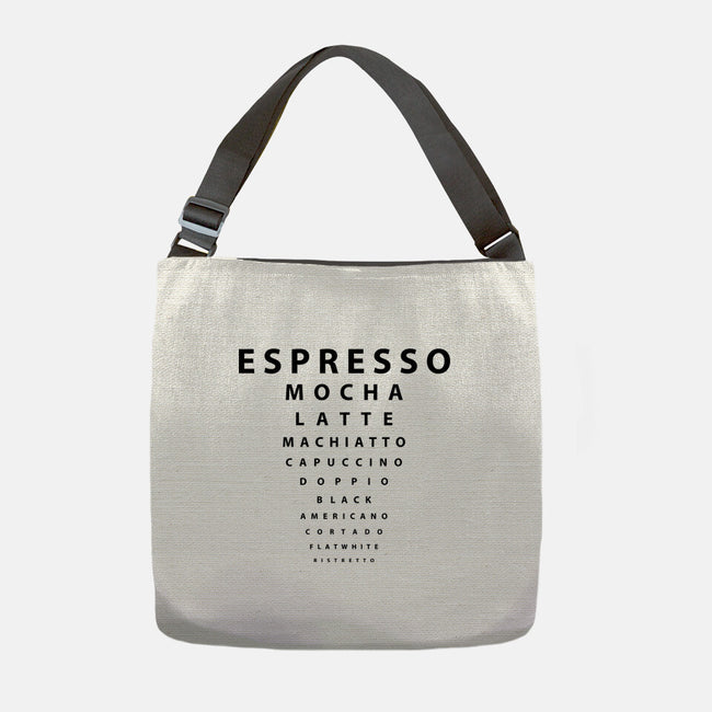 Coffee Check-None-Adjustable Tote-Bag-turborat14