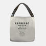 Coffee Check-None-Adjustable Tote-Bag-turborat14