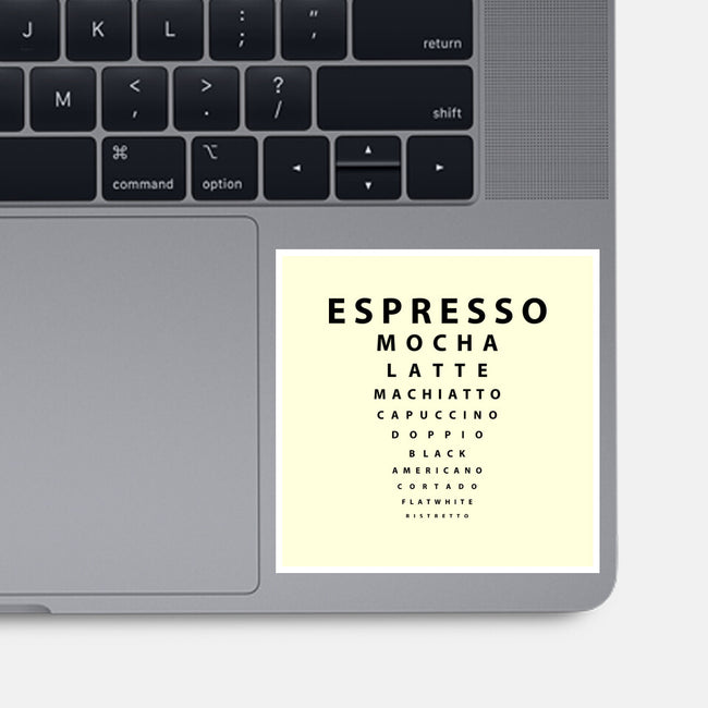 Coffee Check-None-Glossy-Sticker-turborat14