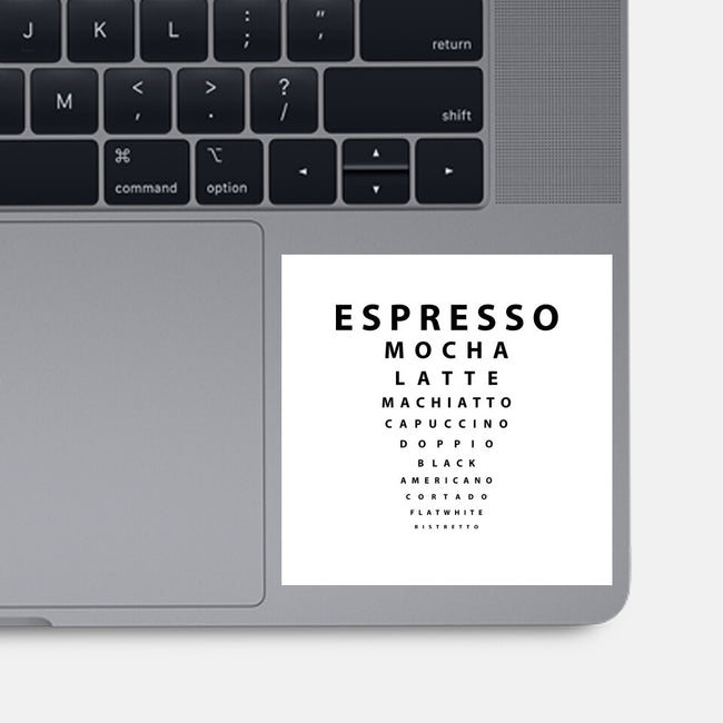 Coffee Check-None-Glossy-Sticker-turborat14