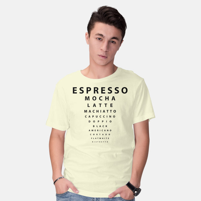 Coffee Check-Mens-Basic-Tee-turborat14