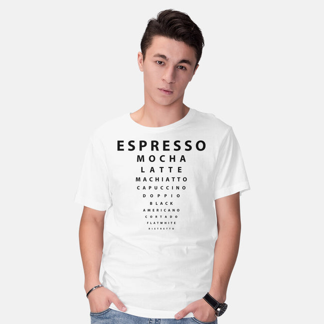 Coffee Check-Mens-Basic-Tee-turborat14