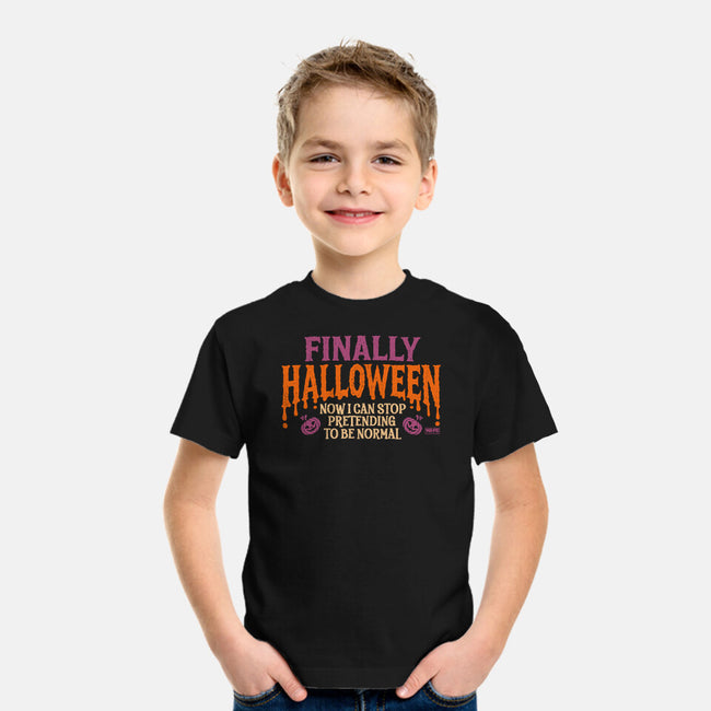 I Can Stop Pretending To Be Normal-Youth-Basic-Tee-worlddominationforcats