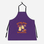 Getting Ready For Halloween-Unisex-Kitchen-Apron-worlddominationforcats