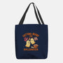 Getting Ready For Halloween-None-Basic Tote-Bag-worlddominationforcats