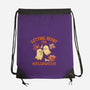 Getting Ready For Halloween-None-Drawstring-Bag-worlddominationforcats
