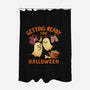 Getting Ready For Halloween-None-Polyester-Shower Curtain-worlddominationforcats
