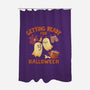 Getting Ready For Halloween-None-Polyester-Shower Curtain-worlddominationforcats