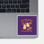 Getting Ready For Halloween-None-Glossy-Sticker-worlddominationforcats