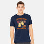 Getting Ready For Halloween-Mens-Heavyweight-Tee-worlddominationforcats