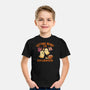 Getting Ready For Halloween-Youth-Basic-Tee-worlddominationforcats