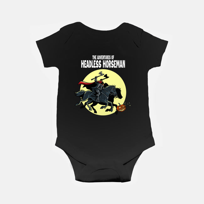 The Adventures Of The Headless Horseman-Baby-Basic-Onesie-zascanauta