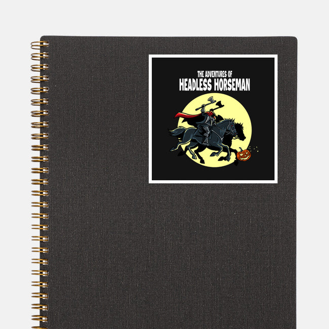 The Adventures Of The Headless Horseman-None-Glossy-Sticker-zascanauta
