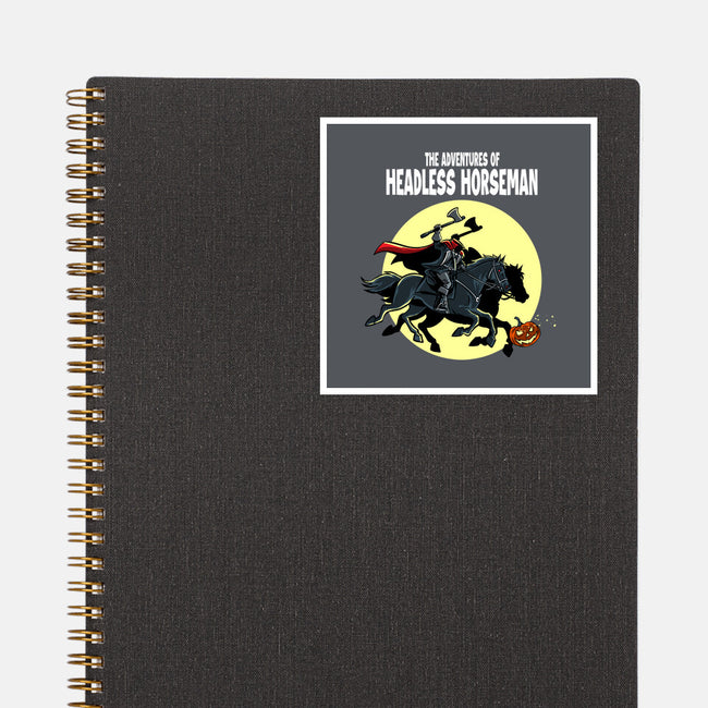 The Adventures Of The Headless Horseman-None-Glossy-Sticker-zascanauta