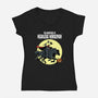 The Adventures Of The Headless Horseman-Womens-V-Neck-Tee-zascanauta