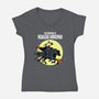 The Adventures Of The Headless Horseman-Womens-V-Neck-Tee-zascanauta