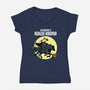 The Adventures Of The Headless Horseman-Womens-V-Neck-Tee-zascanauta