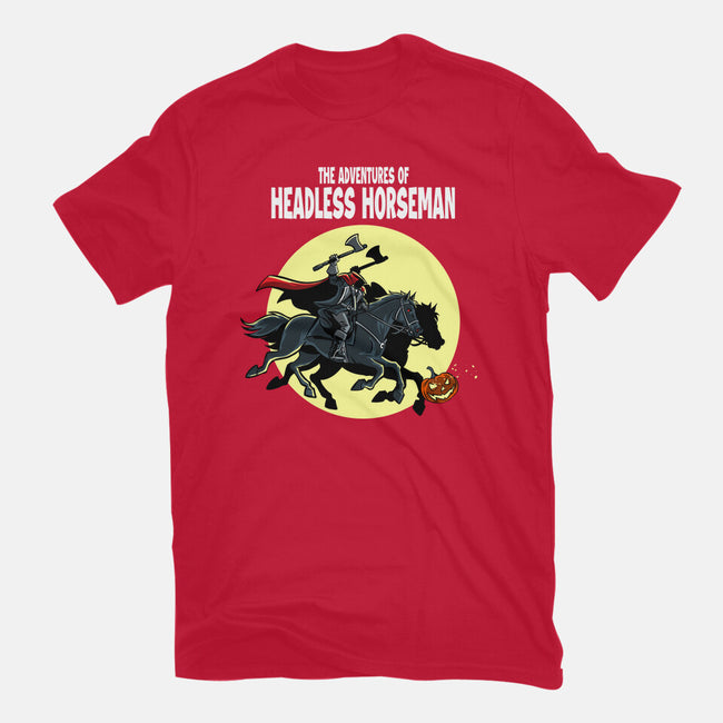 The Adventures Of The Headless Horseman-Mens-Premium-Tee-zascanauta
