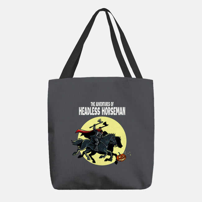 The Adventures Of The Headless Horseman-None-Basic Tote-Bag-zascanauta
