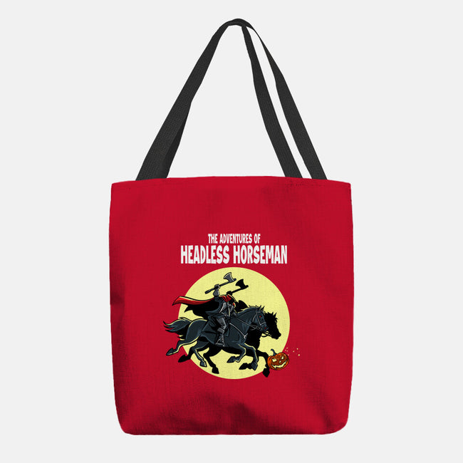 The Adventures Of The Headless Horseman-None-Basic Tote-Bag-zascanauta