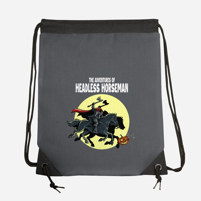 The Adventures Of The Headless Horseman-None-Drawstring-Bag-zascanauta