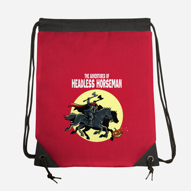 The Adventures Of The Headless Horseman-None-Drawstring-Bag-zascanauta