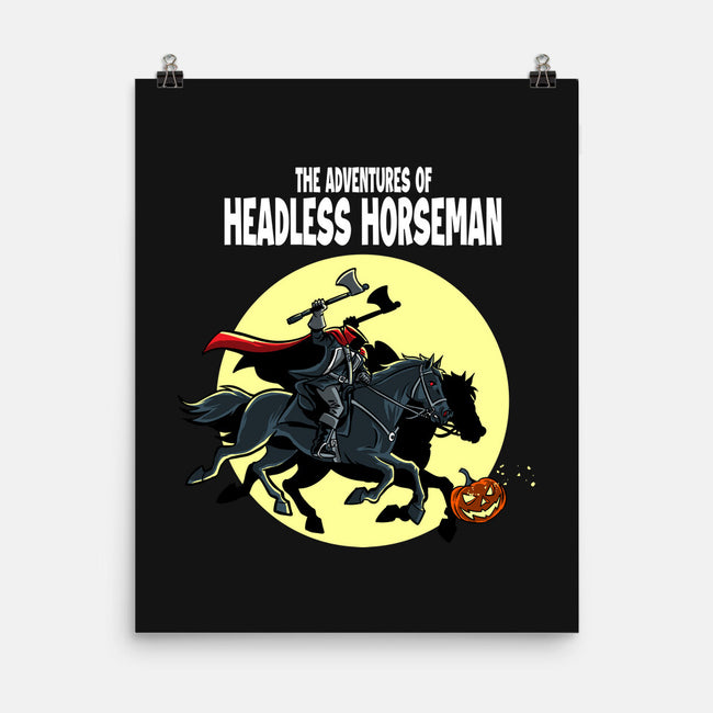 The Adventures Of The Headless Horseman-None-Matte-Poster-zascanauta