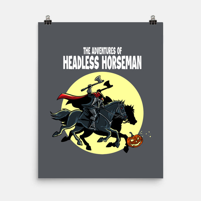 The Adventures Of The Headless Horseman-None-Matte-Poster-zascanauta