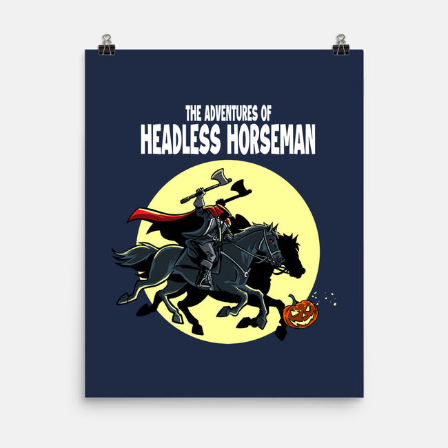The Adventures Of The Headless Horseman-None-Matte-Poster-zascanauta