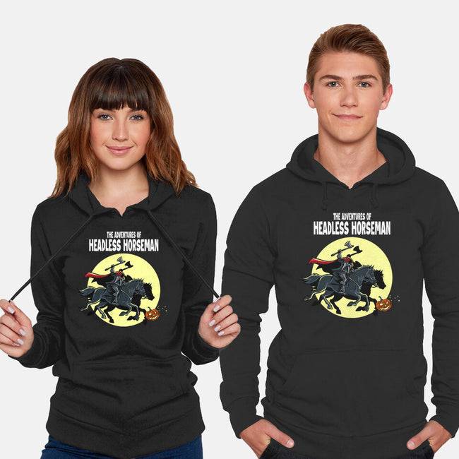 The Adventures Of The Headless Horseman-Unisex-Pullover-Sweatshirt-zascanauta