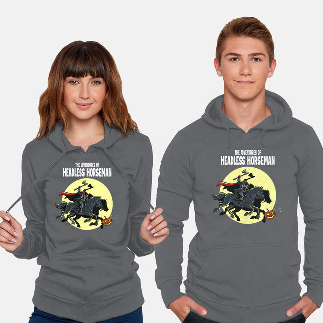 The Adventures Of The Headless Horseman-Unisex-Pullover-Sweatshirt-zascanauta