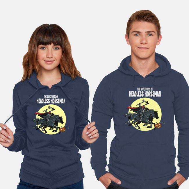The Adventures Of The Headless Horseman-Unisex-Pullover-Sweatshirt-zascanauta