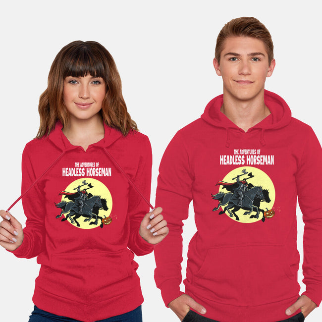 The Adventures Of The Headless Horseman-Unisex-Pullover-Sweatshirt-zascanauta