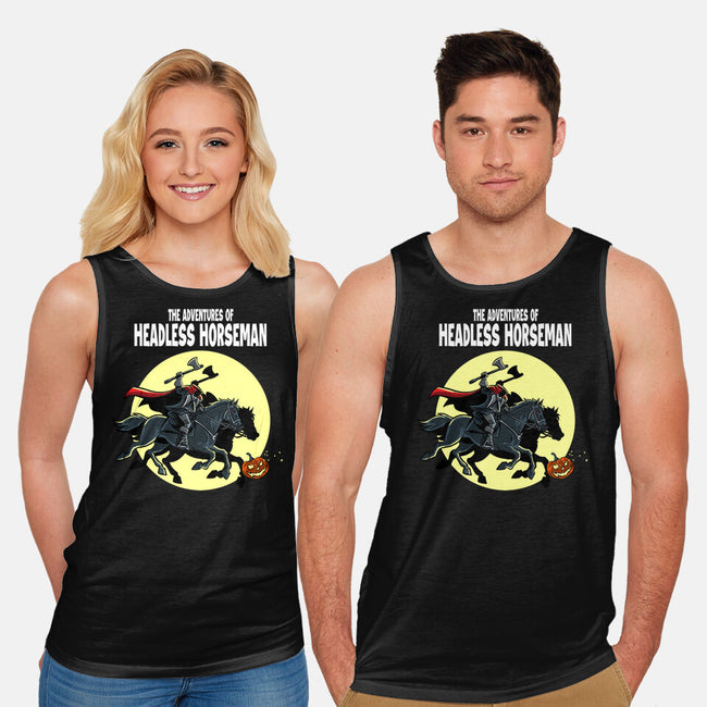 The Adventures Of The Headless Horseman-Unisex-Basic-Tank-zascanauta