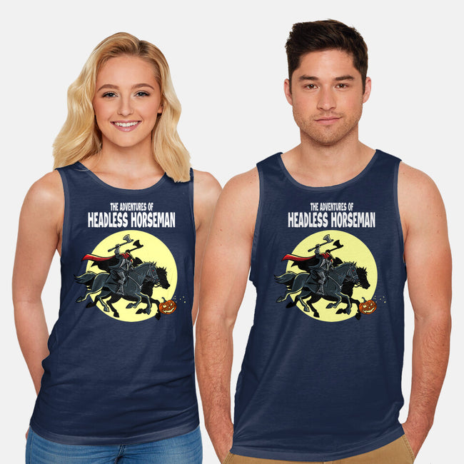 The Adventures Of The Headless Horseman-Unisex-Basic-Tank-zascanauta