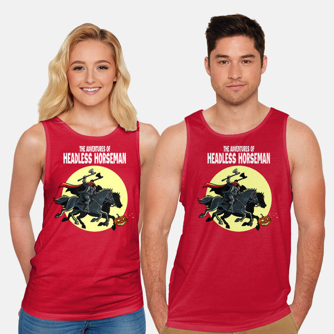 The Adventures Of The Headless Horseman-Unisex-Basic-Tank-zascanauta