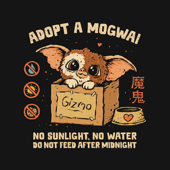 Adopt A Mogwai-Womens-Fitted-Tee-kg07
