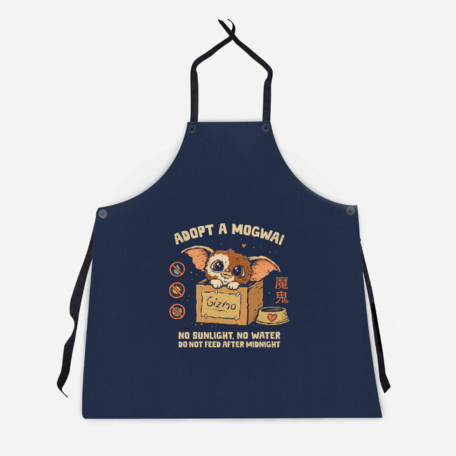 Adopt A Mogwai-Unisex-Kitchen-Apron-kg07