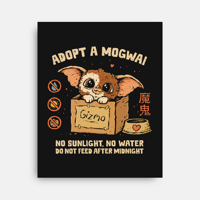 Adopt A Mogwai-None-Stretched-Canvas-kg07