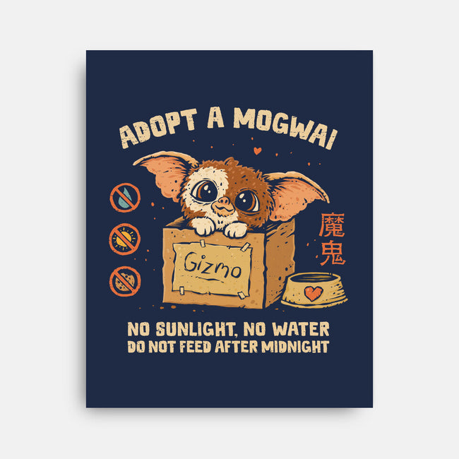 Adopt A Mogwai-None-Stretched-Canvas-kg07