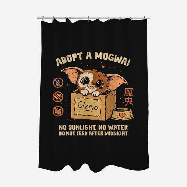 Adopt A Mogwai-None-Polyester-Shower Curtain-kg07