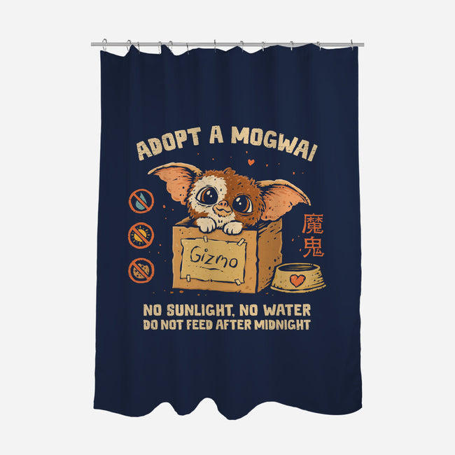 Adopt A Mogwai-None-Polyester-Shower Curtain-kg07