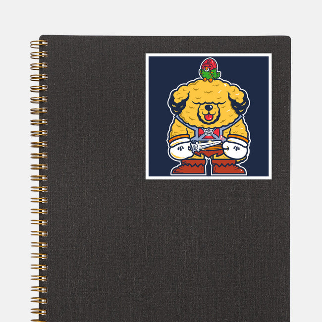 He Dog-None-Glossy-Sticker-krisren28