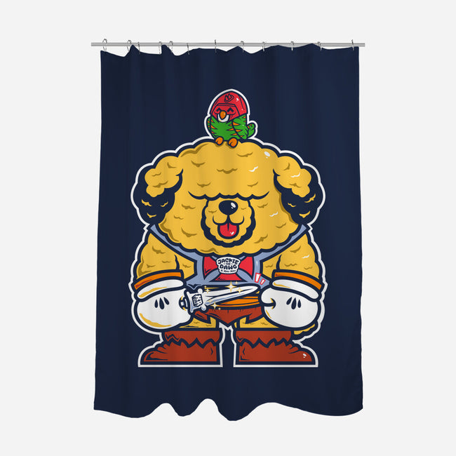 He Dog-None-Polyester-Shower Curtain-krisren28