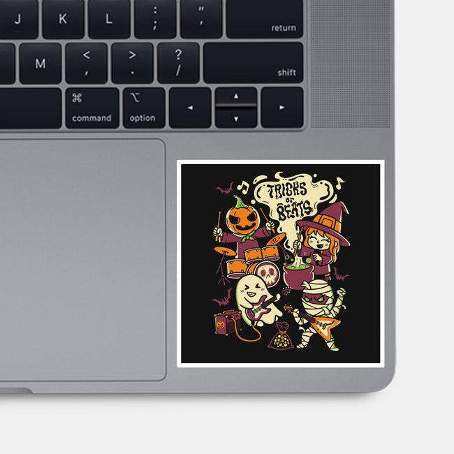 Tricks Or Beats-None-Glossy-Sticker-estudiofitas
