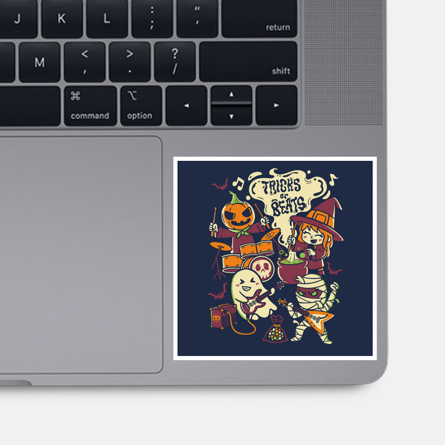 Tricks Or Beats-None-Glossy-Sticker-estudiofitas