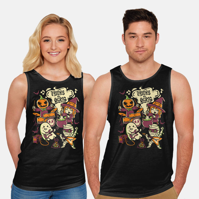 Tricks Or Beats-Unisex-Basic-Tank-estudiofitas