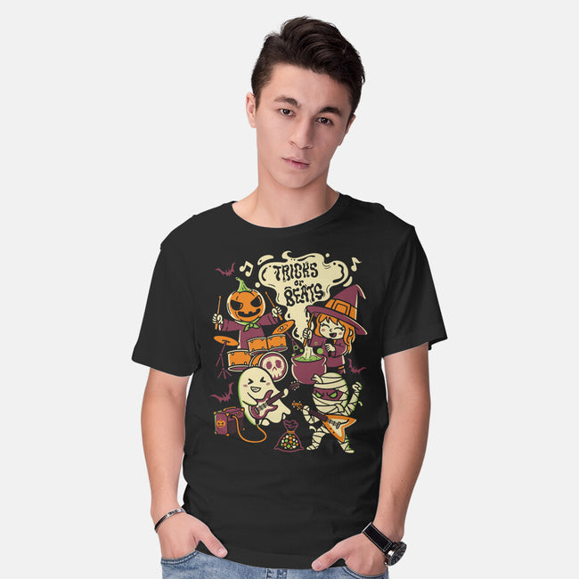 Tricks Or Beats-Mens-Basic-Tee-estudiofitas