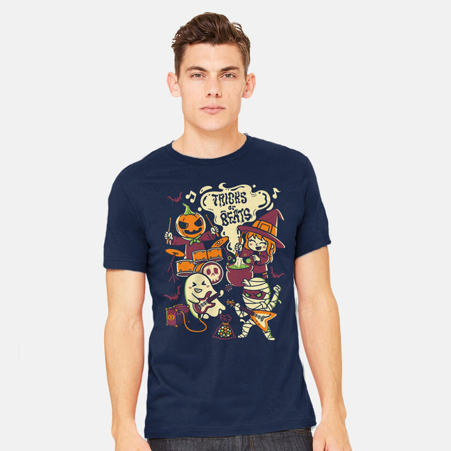 Tricks Or Beats-Mens-Heavyweight-Tee-estudiofitas